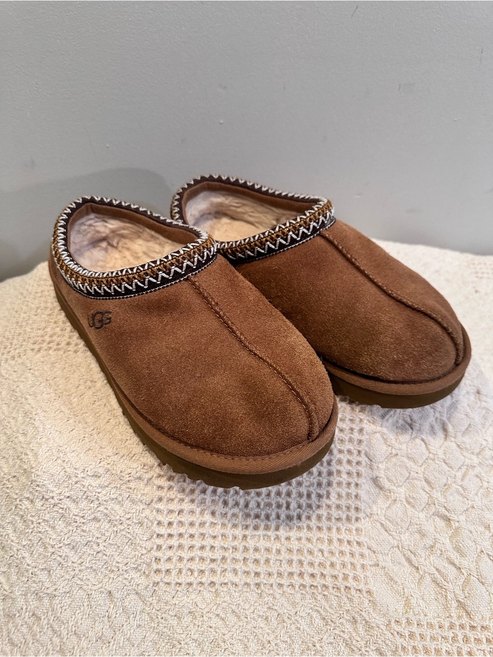 UGG Tasman Suede Slippers - Picture 1 of 6